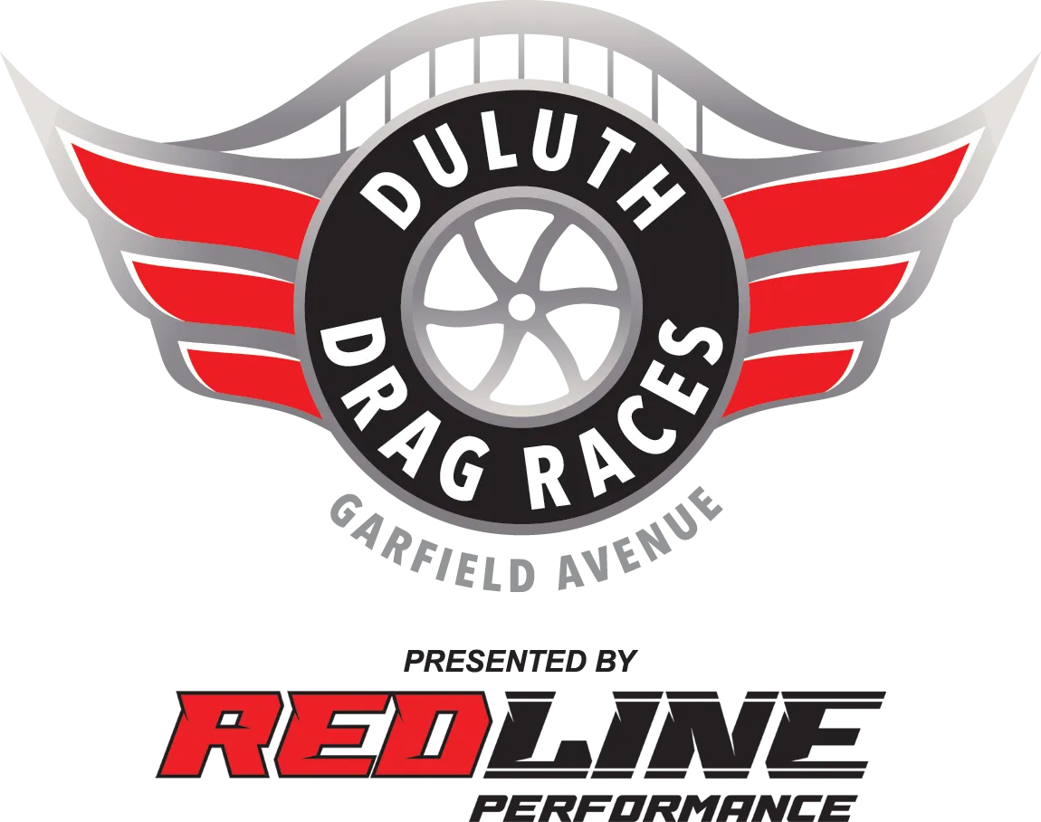 Duluth Drag Race with Redline logo 2025